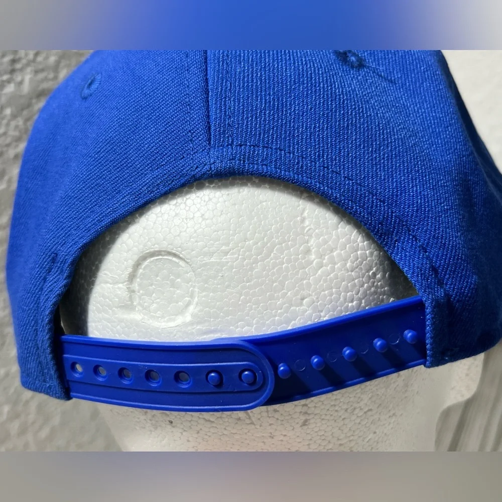 New Era Adult Golden State Warriors 9FIFTY Adjustable Snapback Hat one size blue